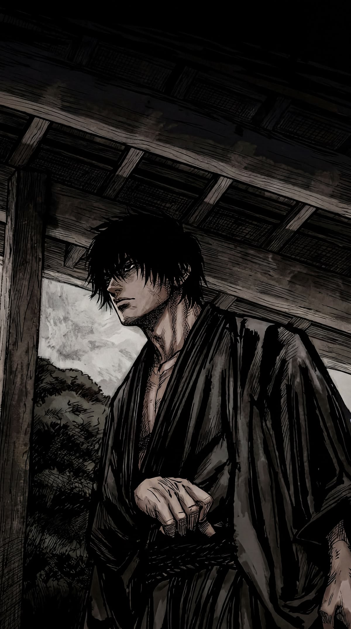 Toji illustrated profile avatar
